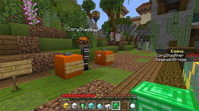 Screenshot of the Minecraft Bedrock Marketplace product Prisons: Origins created by Lifeboat.