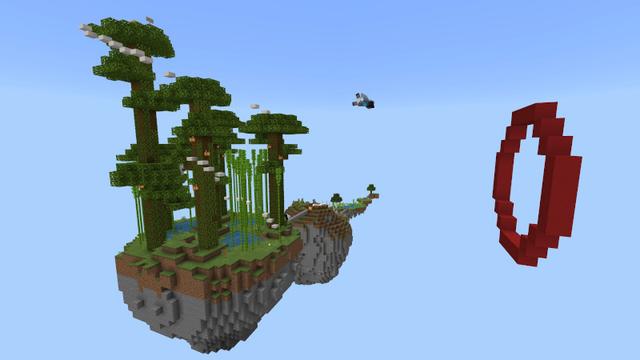 Screenshot of the Minecraft Bedrock Marketplace product Puzzle Skyblock created by Lifeboat.
