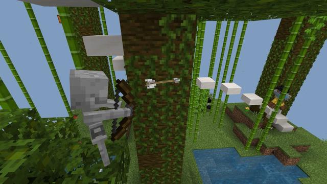 Screenshot of the Minecraft Bedrock Marketplace product Puzzle Skyblock created by Lifeboat.