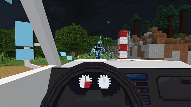 Screenshot of the Minecraft Bedrock Marketplace product Robot Nightmare created by Lifeboat.