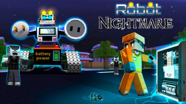 Thumbnail of the Minecraft Bedrock Marketplace product Robot Nightmare created by Lifeboat.