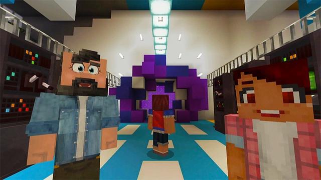 Screenshot of the Minecraft Bedrock Marketplace product Rockett Adventures 1 created by Lifeboat.