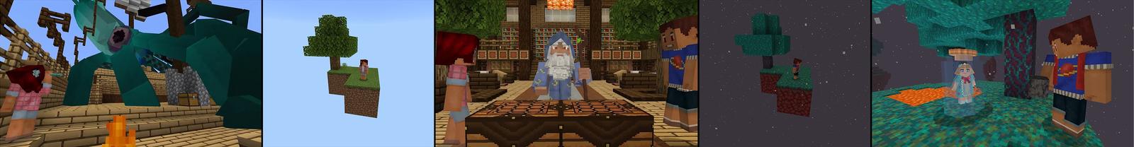 Panorama of the Minecraft Bedrock Marketplace product Rockett Adventures 7 created by Lifeboat.