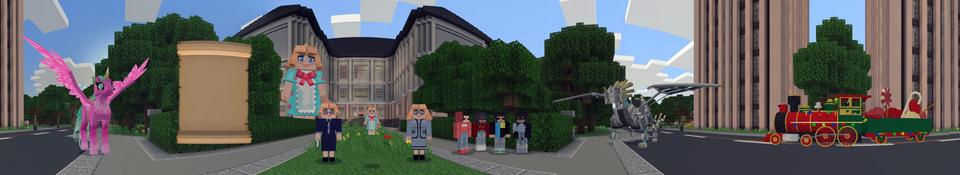 Panorama of the Minecraft Bedrock Marketplace product Rockett Adventures 6 created by Lifeboat.