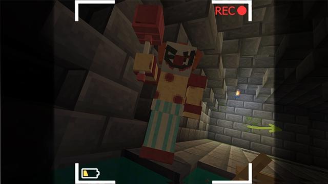 Screenshot of the Minecraft Bedrock Marketplace product Scary Clowns created by Lifeboat.