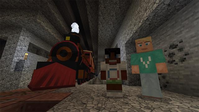 Screenshot of the Minecraft Bedrock Marketplace product Scary Vampires created by Lifeboat.