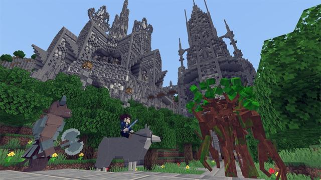 Screenshot of the Minecraft Bedrock Marketplace product School of Wizardry created by Lifeboat.