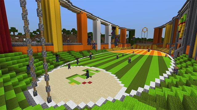Screenshot of the Minecraft Bedrock Marketplace product School of Wizardry created by Lifeboat.