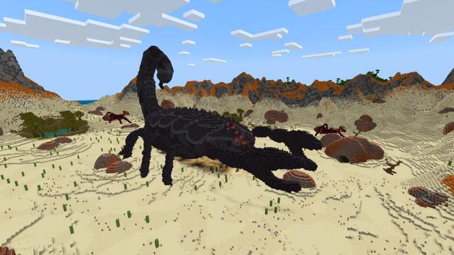 Screenshot of the Minecraft Bedrock Marketplace product Scorpion Base created by Lifeboat.