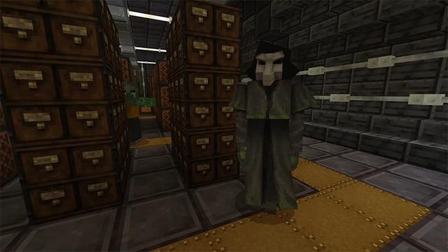 Screenshot of the Minecraft Bedrock Marketplace product SCP-173 Escape created by Lifeboat.