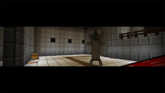 Screenshot of the Minecraft Bedrock Marketplace product SCP-173 Escape created by Lifeboat.