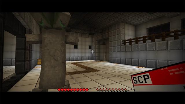 Screenshot of the Minecraft Bedrock Marketplace product SCP-173 Escape created by Lifeboat.