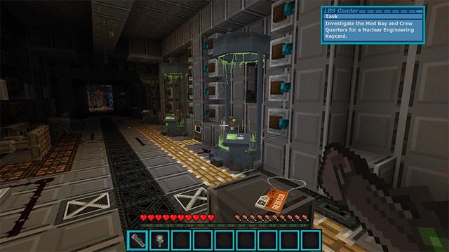 Screenshot of the Minecraft Bedrock Marketplace product SCP: Alien created by Lifeboat.