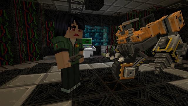 Screenshot of the Minecraft Bedrock Marketplace product SCP: Alien created by Lifeboat.