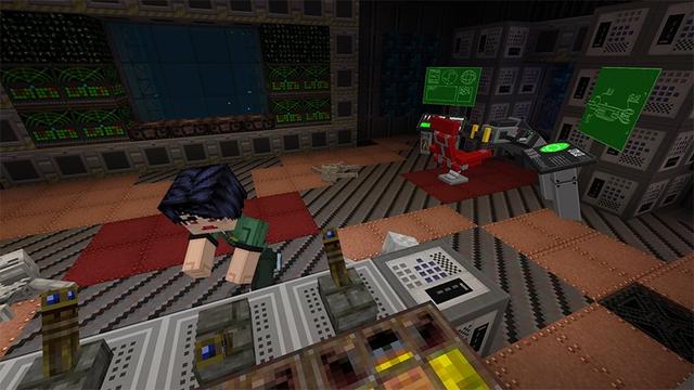 Screenshot of the Minecraft Bedrock Marketplace product SCP: Alien created by Lifeboat.