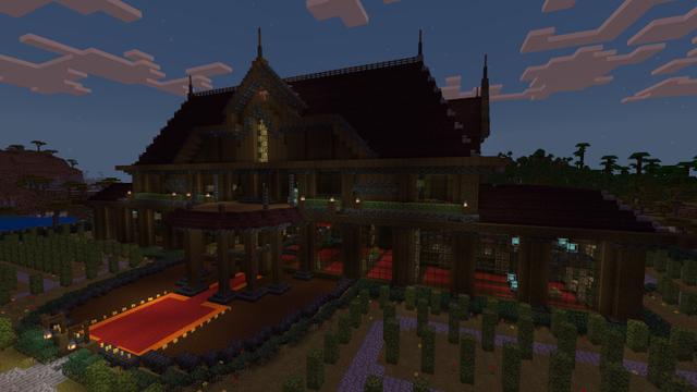 Screenshot of the Minecraft Bedrock Marketplace product SCP Mansion created by Lifeboat.
