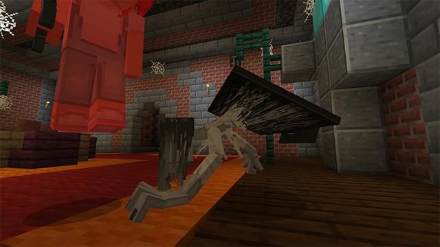 Screenshot of the Minecraft Bedrock Marketplace product SCP Mansion created by Lifeboat.