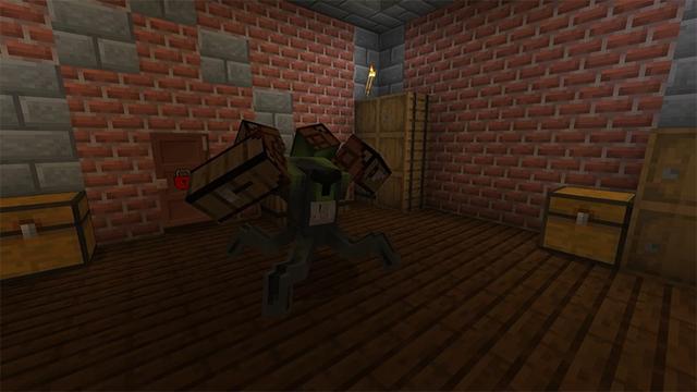 Screenshot of the Minecraft Bedrock Marketplace product SCP Mansion created by Lifeboat.