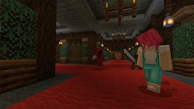 Screenshot of the Minecraft Bedrock Marketplace product SCP Mansion created by Lifeboat.