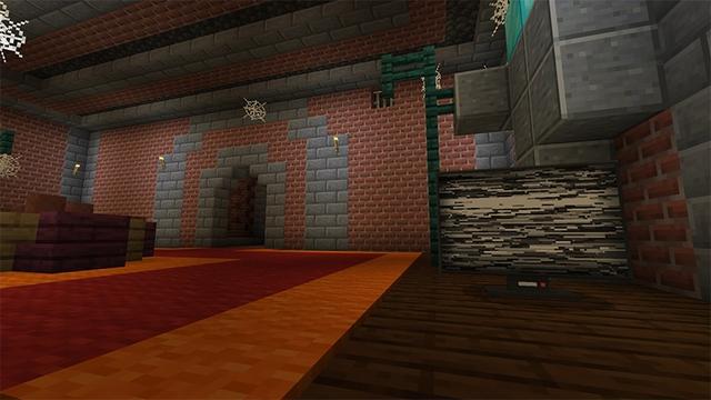Screenshot of the Minecraft Bedrock Marketplace product SCP Mansion created by Lifeboat.