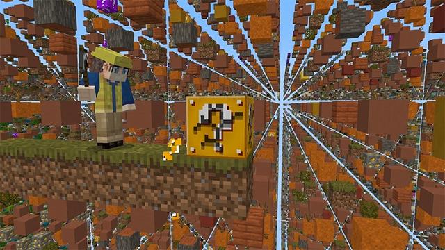 Screenshot of the Minecraft Bedrock Marketplace product Sky Grid Biomes created by Lifeboat.