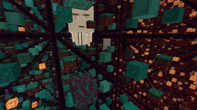 Screenshot of the Minecraft Bedrock Marketplace product Sky Grid Biomes created by Lifeboat.