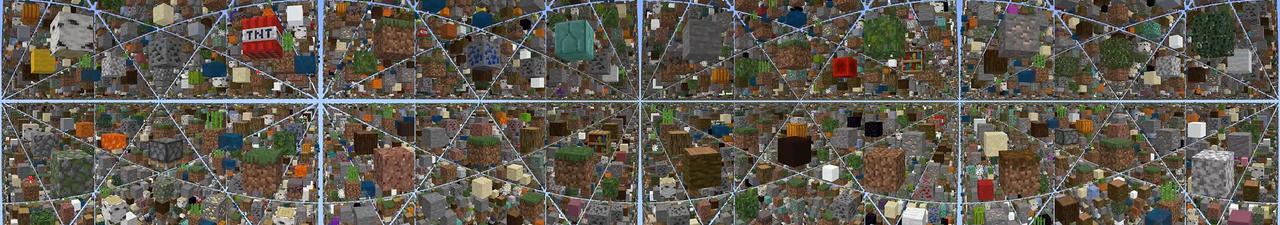 Panorama of the Minecraft Bedrock Marketplace product Sky Grid created by Lifeboat.