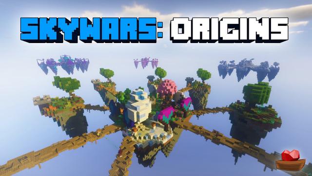 Thumbnail of the Minecraft Bedrock Marketplace product Skywars: Origins created by Lifeboat.