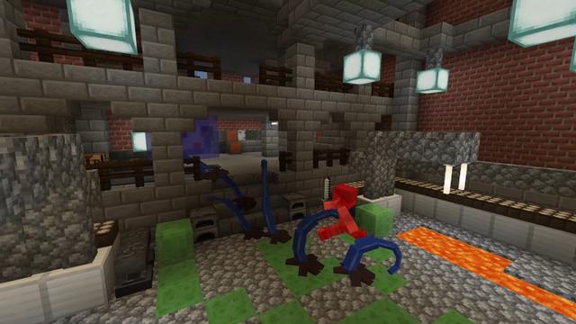Screenshot of the Minecraft Bedrock Marketplace product Slime City created by Lifeboat.