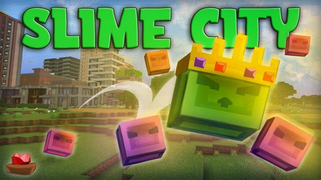 Thumbnail of the Minecraft Bedrock Marketplace product Slime City created by Lifeboat.