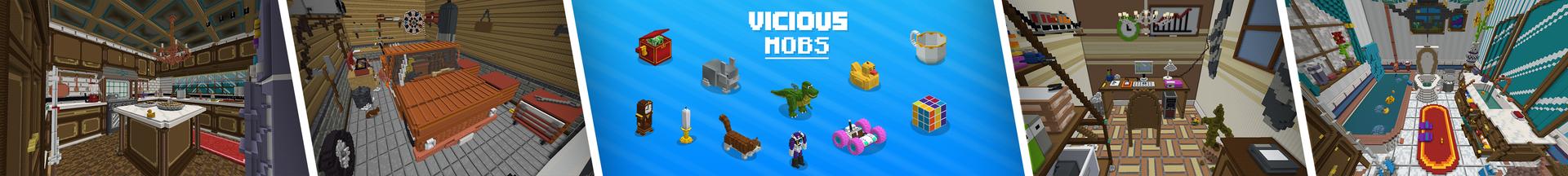 Panorama of the Minecraft Bedrock Marketplace product Smol: Escape Rooms created by Lifeboat.