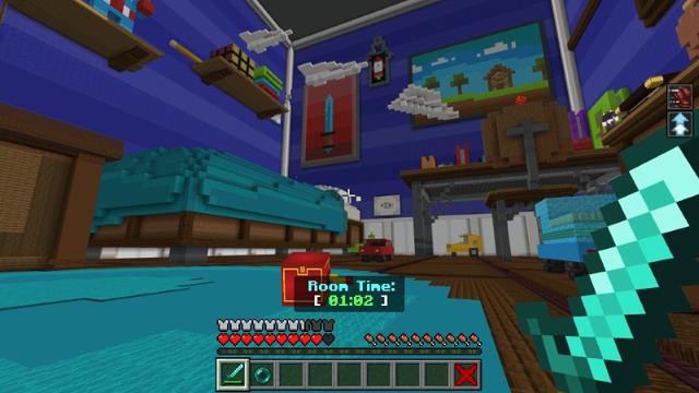 Screenshot of the Minecraft Bedrock Marketplace product Smol: Escape Rooms created by Lifeboat.