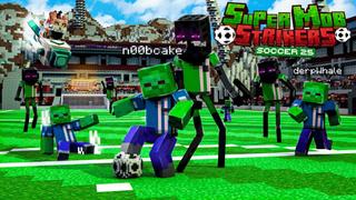 Thumbnail of the Minecraft Bedrock Marketplace product Futebol 25: Super Mob Strikers created by Lifeboat.