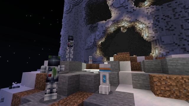 Screenshot of the Minecraft Bedrock Marketplace product Space created by Lifeboat.