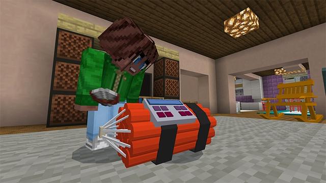 Screenshot of the Minecraft Bedrock Marketplace product Spanish 1: TNT Squad created by Lifeboat.