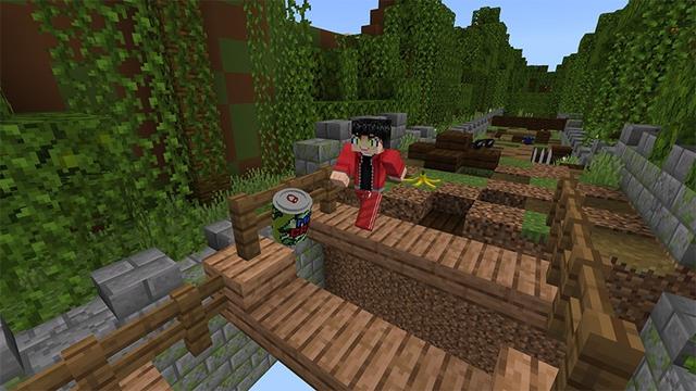 Screenshot of the Minecraft Bedrock Marketplace product Speedrunner created by Lifeboat.