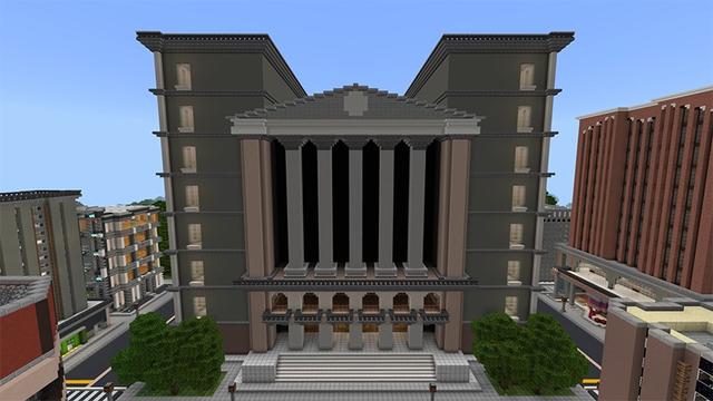 Screenshot of the Minecraft Bedrock Marketplace product Stonks created by Lifeboat.
