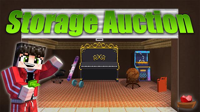 Thumbnail of the Minecraft Bedrock Marketplace product Storage Auction created by Lifeboat.