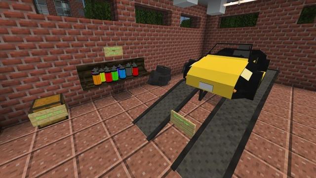 Screenshot of the Minecraft Bedrock Marketplace product Street Racer created by Lifeboat.