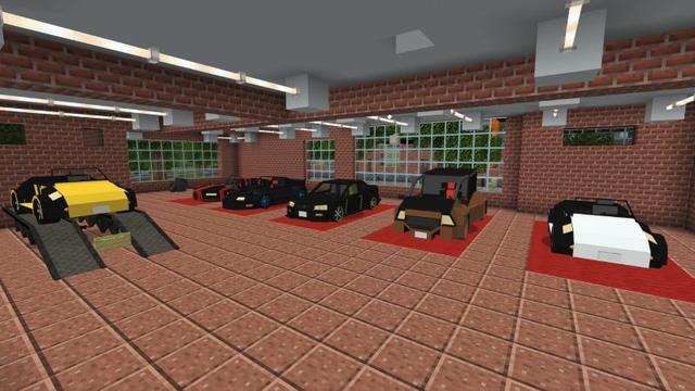 Screenshot of the Minecraft Bedrock Marketplace product Street Racer created by Lifeboat.