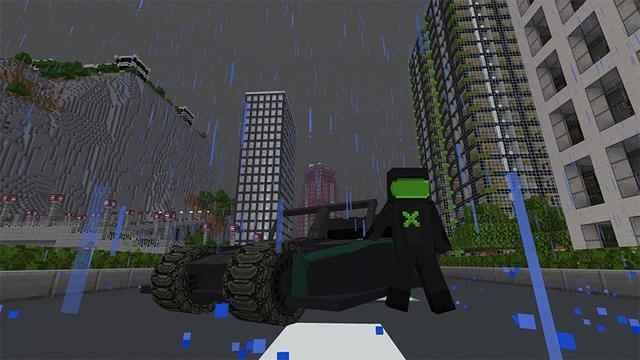 Screenshot of the Minecraft Bedrock Marketplace product Superhero Base created by Lifeboat.