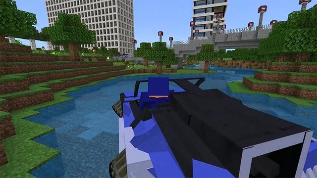 Screenshot of the Minecraft Bedrock Marketplace product Superhero Base created by Lifeboat.