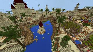 Screenshot of the Minecraft Bedrock Marketplace product Survival Games: Origins created by Lifeboat.