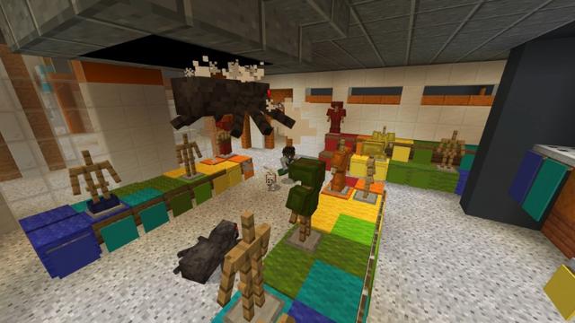 Screenshot of the Minecraft Bedrock Marketplace product Survive in a Grocery Store created by Lifeboat.