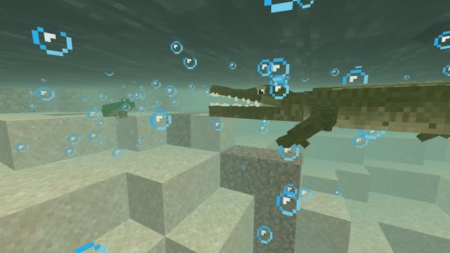 Screenshot of the Minecraft Bedrock Marketplace product Swamps+ created by Lifeboat.