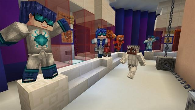 Screenshot of the Minecraft Bedrock Marketplace product Teen Superheroes created by Lifeboat.