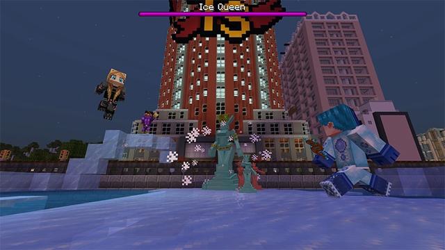 Screenshot of the Minecraft Bedrock Marketplace product Teen Superheroes created by Lifeboat.