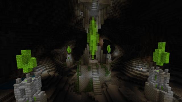 Screenshot of the Minecraft Bedrock Marketplace product The Crystal of Life created by Lifeboat.