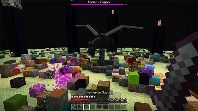 Screenshot of the Minecraft Bedrock Marketplace product The Sky Is Falling! created by Lifeboat.