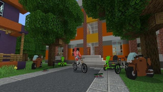Screenshot of the Minecraft Bedrock Marketplace product This Is High School created by Lifeboat.